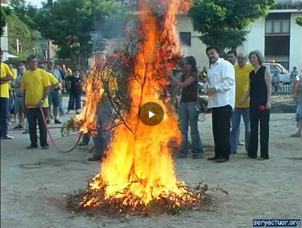 Demostración de Ayhan Doyuk en Castellterçol